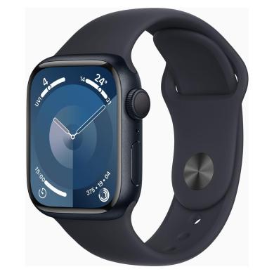 Apple Watch Series 9 GPS 41mm Aluminium bleu de minuit Bracelet Sport bleu de minuit S/Mbudget